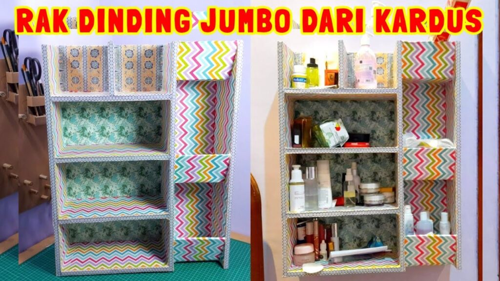 Wall Shelves from Cardboard