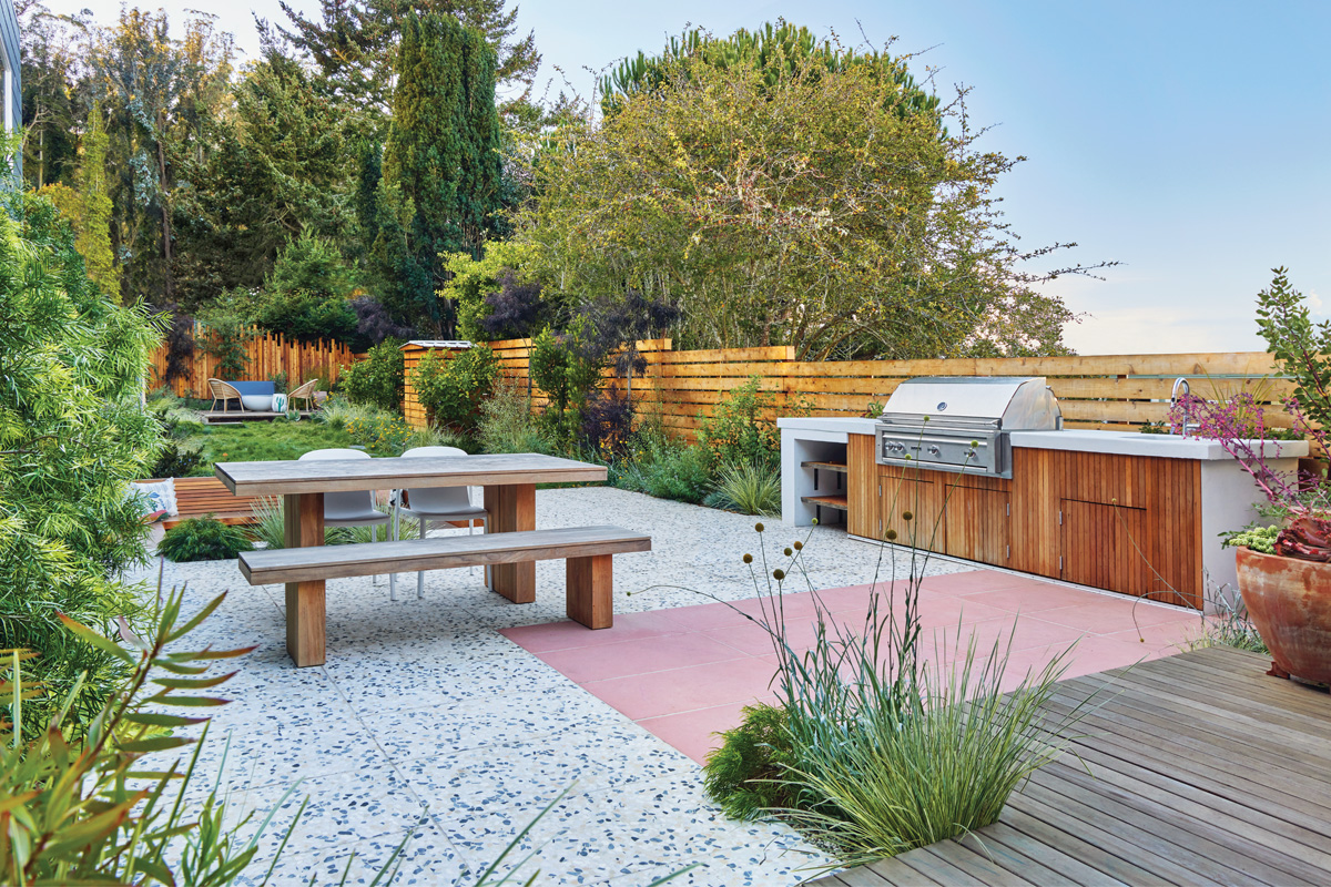 A family friendly garden design